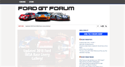 Desktop Screenshot of fordgtforum.com